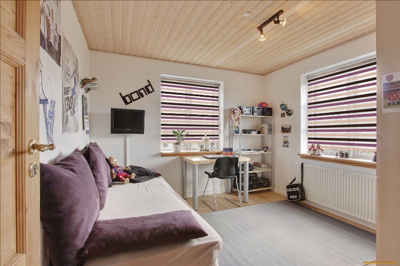 Рулонные шторы зебра