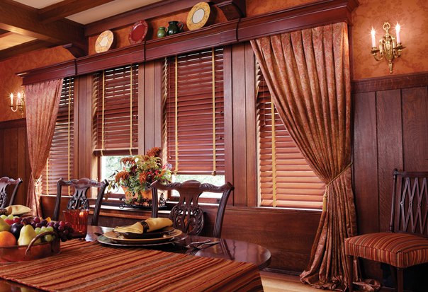 ГОРИЗОНТАЛЬНЫЕ ЖАЛЮЗИ ИЗ ДЕРЕВА